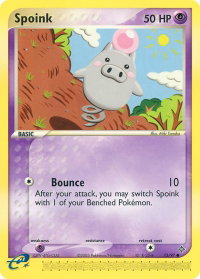 Spoink - 73/97 - Dragon (DR) #73/97 - Common Pokémon Trading Card