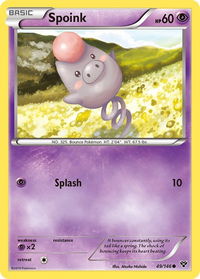 Spoink - XY Base Set (XY) #49/146 - Common Pokémon Trading Card