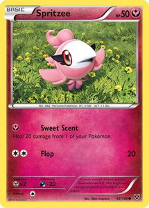Spritzee - XY Base Set (XY) #92/146 - Common Pokémon Trading Card