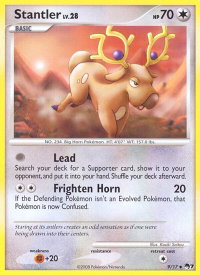 Stantler - POP Series 7 (POP) #009/017 - Uncommon Pokémon Trading Card