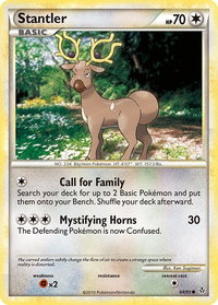 Stantler - Unleashed (UL) #64/95 - Common Pokémon Trading Card