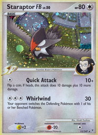 Staraptor FB - Supreme Victors (SV) #11 - Holo Rare Pokémon Trading Card