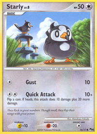 Starly - POP Series 6 (POP) #016/017 - Common Pokémon Trading Card