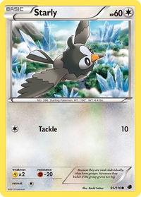 Starly - Plasma Freeze (PLF) #95/116 - Common Pokémon Trading Card