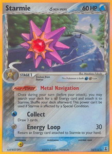 Starmie - 015/113 (Delta Species) - Delta Species (DS) #15/113 - Holo Rare Pokémon Trading Card