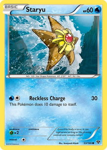 Staryu - XY Base Set (XY) #33/146 - Common Pokémon Trading Card