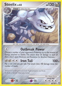 Steelix - Stormfront (SF) #28/100 - Rare Pokémon Trading Card