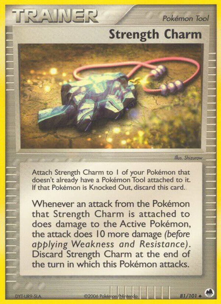 Strength Charm - Dragon Frontiers Pokémon trading card