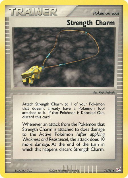 Strength Charm - Team Magma vs Team Aqua Pokémon trading card