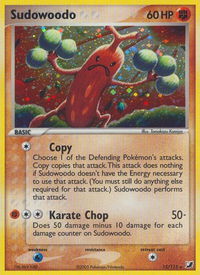 Sudowoodo - Unseen Forces (UF) #15/115 - Holo Rare Pokémon Trading Card