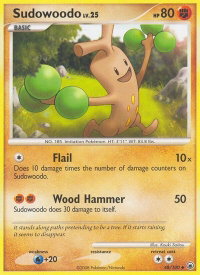 Sudowoodo - Majestic Dawn (MD) #48/100 - Uncommon Pokémon Trading Card