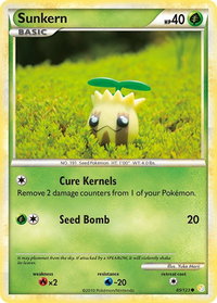 Sunkern - HeartGold SoulSilver (HS) #85/123 - Common Pokémon Trading Card