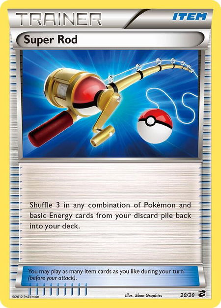 Super Rod - Dragon Vault Pokémon trading card