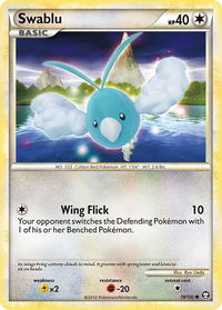 Swablu - Triumphant (TM) #78/102 - Common Pokémon Trading Card