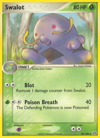 Swalot - Emerald (EM) #40/106 - Uncommon Pokémon Trading Card