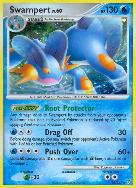 Swampert - Supreme Victors Pokémon trading card