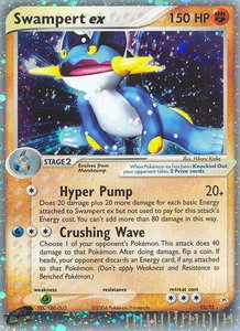 Swampert ex - Team Magma vs Team Aqua (MA) #95/95 - Ultra Rare Pokémon Trading Card