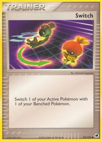 Switch - Dragon Frontiers (DF) #83/101 - Common Pokémon Trading Card