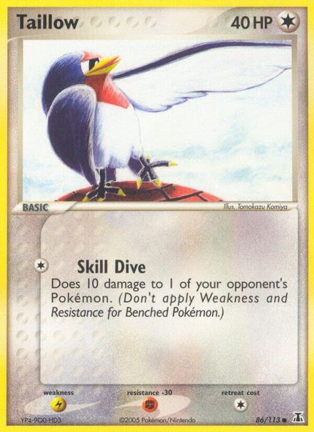Taillow - Delta Species Pokémon trading card