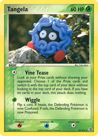 Tangela - FireRed & LeafGreen (RG) #30/112 - Rare Pokémon Trading Card