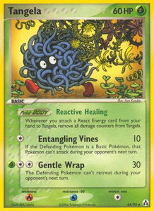 Tangela - Legend Maker (LM) #44/92 - Uncommon Pokémon Trading Card