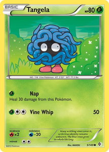 Tangela - Boundaries Crossed (BCR) #5/149 - Common Pokémon Trading Card