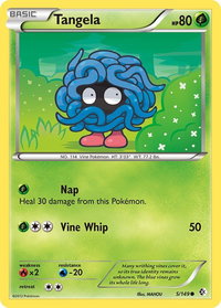 Tangela - Boundaries Crossed (BCR) #5/149 - Common Pokémon Trading Card