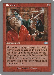 Ricochet - Unglued (UGL) #50 - Uncommon Magic: The Gathering Trading Card