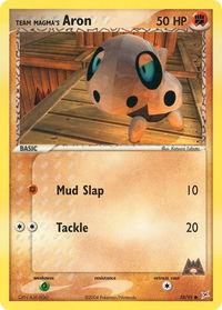 Team Magma's Aron - 58/95 - Team Magma vs Team Aqua (MA) #58/95 - Common Pokémon Trading Card