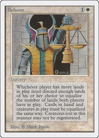 Balance - Unlimited Edition (2ED) #3 - Rare Magic: The Gathering Trading Card