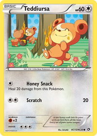 Teddiursa - Legendary Treasures: Radiant Collection (LTR) #RC15/RC25 - Common Pokémon Trading Card