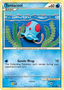 Tentacool - Triumphant (TM) #80/102 - Common Pokémon Trading Card