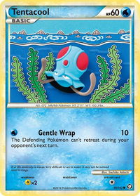 Tentacool - Triumphant (TM) #80/102 - Common Pokémon Trading Card