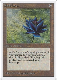 Black Lotus - Unlimited Edition (2ED) #233 - Rare Magic: The Gathering Trading Card