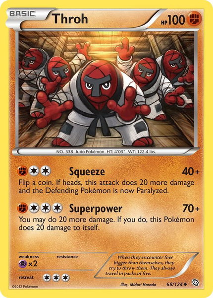 Throh - Dragons Exalted Pokémon trading card