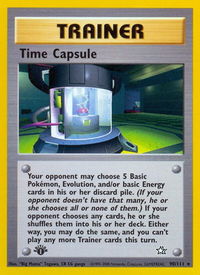 Time Capsule - Neo Genesis (N1) #090/111 - Rare Pokémon Trading Card