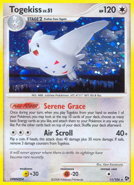 Togekiss - Great Encounters Pokémon trading card