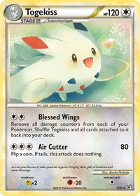 Togekiss - Undaunted (UD) #9/90 - Holo Rare Pokémon Trading Card