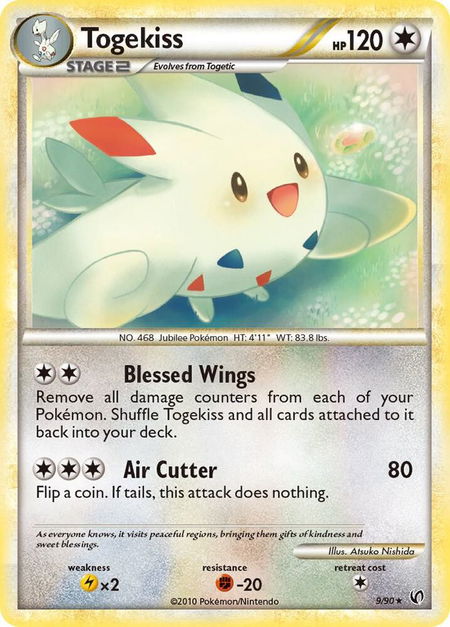Togekiss - Undaunted Pokémon trading card