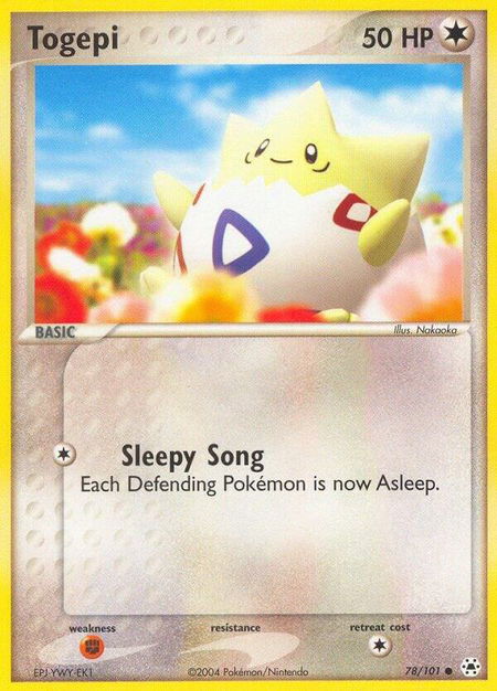 Togepi - Hidden Legends Pokémon trading card