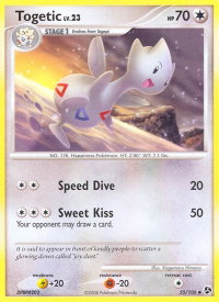 Togetic - Great Encounters (GE) #55/106 - Uncommon Pokémon Trading Card