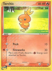 Torchic - 73/109 - Ruby and Sapphire (RS) #73/109 - Common Pokémon Trading Card