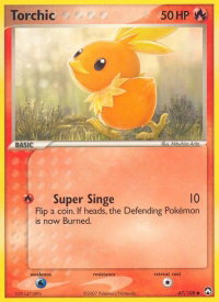 Torchic - Power Keepers (PK) #67/108 - Common Pokémon Trading Card