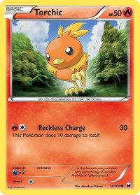 Torchic (14) - Dark Explorers (DEX) #14/108 - Common Pokémon Trading Card