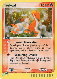 Torkoal - Dragon (DR) #12/97 - Holo Rare Pokémon Trading Card