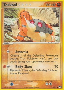 Torkoal - POP Series 1 (POP) #010/017 - Uncommon Pokémon Trading Card