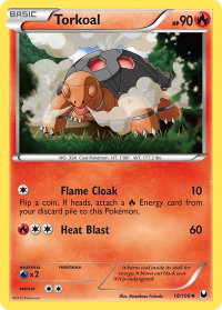 Torkoal - Dark Explorers (DEX) #18/108 - Uncommon Pokémon Trading Card