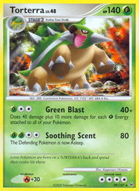 Torterra - Platinum (PL) #39/127 - Rare Pokémon Trading Card