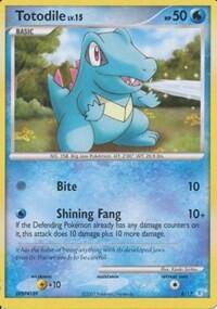 Totodile - DP Trainer Kit: Manaphy & Lucario (PR) #8/12 - Common Pokémon Trading Card