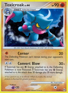 Toxicroak - Arceus (AR) #11/99 - Holo Rare Pokémon Trading Card